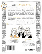 Verso de Alice au pays du droit -3- Alice commise d'office
