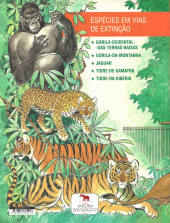 Verso de Jardim Zoológico - 125 anos - Jardim Zoológico - 125 anos - Espécies em vias de extinção