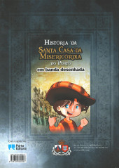 Verso de História da Santa Casa da Misericórdia do Porto em banda desenhada -1- Livro Um