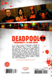 Verso de Deadpool - La collection qui tue (Hachette) -5268- Thunderbolts : la peur rouge