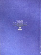 Verso de (Catalogues) Éditeurs, agences, festivals, fabricants de para-BD... - Angoulême - 1990 - Le Magazine