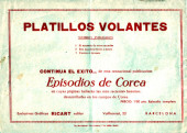 Verso de Platillos volantes (primera serie 1953 - Ribera, Julio) -3- Contra el invasor