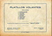 Verso de Platillos volantes (primera serie 1953 - Ribera, Julio) -12- Ataque sorpresa