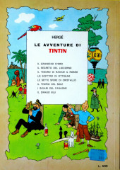 Verso de Tintin (Le avventure di) -5- Il drago blu