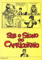 Verso de Corto Maltese (diverses éditions en portugais) -2a1990- Sob o signo do Capricórnio