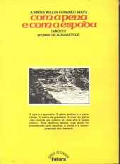 Verso de Antologia da BD portuguesa -5- Com a pena e com a espada - Camões Afonso de Albuquerque