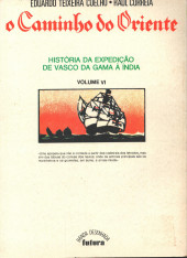 Verso de Antologia da BD portuguesa -11- O Caminho do Oriente VI