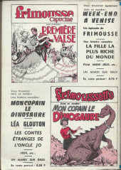 Verso de Princesse (Éditions de Châteaudun/SFPI/MCL) -74- Lulu a du fluide