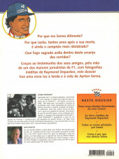 Verso de Michel Vaillant (en portugais - Autosport) -10- Dossiers Michel Vaillant - Ayrton Senna: O fogo sagrado
