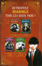 Verso de Mashle -1Extrait- Mash Burnedead et ses muscles d'enfer