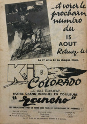 Verso de Kid Colorado (S.E.R) -1- Les 4 Flèches Apaches