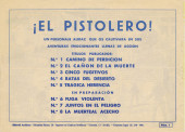Verso de Pistolero (El) -5- Trágica herencia