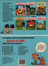 Verso de La ribambelle -4a1985- La Ribambelle aux Galopingos