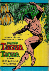 Verso de Tarzan (3e Série - Sagédition) (Géant) -Rec18- Album Fantaisies - Tarzan Géant N°1 (53 à 55)