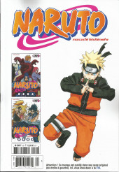 Verso de Naruto (Hachette) -20- L'intégrale - Tome 20
