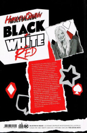 Verso de Harley Quinn : Black + White + Red