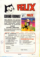 Verso de Félix le Chat (1re Série - SFPI) (Miaou Voilà) -80- Numéro 80