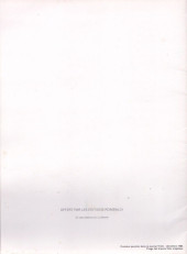 Verso de Blake et Mortimer (Rombaldi) -HC- Le Trésor de Tout-Ankh-Amon