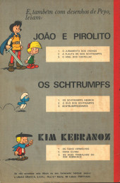 Verso de Schtroumpfs (en portugais) - Os Schtrumpfs negros