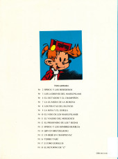 Verso de Spirou y Fantasio (Ediciones Junior s.a - 1982) -2- Spirou y los herederos