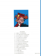 Verso de Spirou y Fantasio (Ediciones Junior s.a - 1982) -3- Los ladrones del Marsupilami