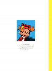 Verso de Spirou y Fantasio (Ediciones Junior s.a - 1982) -7- La guarida de la morena