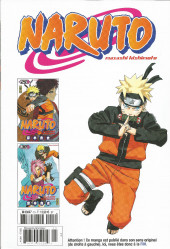Verso de Naruto (Hachette) -15- L'intégrale - Tome 15
