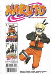 Verso de Naruto (Hachette) -17- L'intégrale - Tome 17