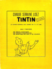 Verso de Aventure à Sarajevo -13- Aventure à sarajevo