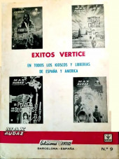 Verso de Max Audaz (1re série - Vértice - 1965) -9- El navío fantasma