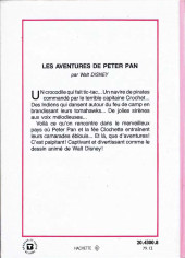 Verso de Walt Disney (Bibliothèque Rose) - Les aventures de Peter Pan