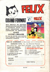 Verso de Félix le Chat (1re Série - SFPI) (Miaou Voilà) -84- Escargot préhistorique