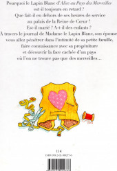 Verso de Madame le lapin blanc