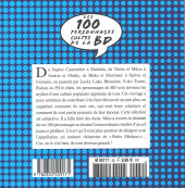 Verso de (DOC) Encyclopédies diverses - Les 100 personnages cultes de la BD