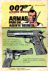 Verso de James Bond 007 (Zig-Zag - 1968) -7- Juego de Niños