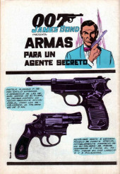 Verso de James Bond 007 (Zig-Zag - 1968) -21- Una Bella en Apuros