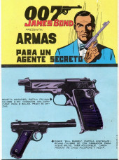 Verso de James Bond 007 (Zig-Zag - 1968) -25- Los Cuervos