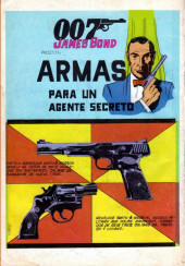 Verso de James Bond 007 (Zig-Zag - 1968) -44- Señuelo