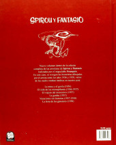 Verso de Spirou y Fantasio (Franquin - Planeta DeAgostini 2002) -5- Volumen 5 (1956 - 1958)