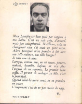Verso de (AUT) Topor -1968- La vérité sur Max Lampin