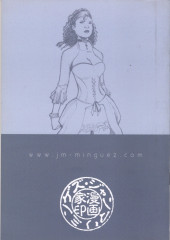 Verso de (AUT) Minguez, Jean-Marie - Spandex & Laundry - A Sketchbook by J-M Minguez 