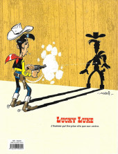 Verso de Lucky Luke (Les aventures de) -7FLa2021- La terre promise