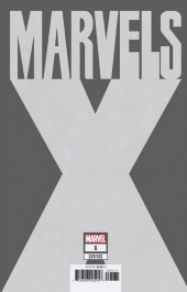 Verso de Marvels X (2020) -1B- Issue # 1