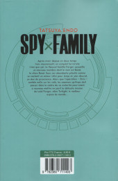 Verso de Spy x Family -5- Volume 5