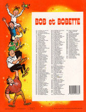 Verso de Bob et Bobette (3e Série Rouge) -112a1989- Les masques blancs