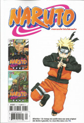 Verso de Naruto (Hachette) -21- L'intégrale - Tome 21
