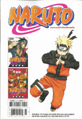 Verso de Naruto (Hachette) -22- L'intégrale - Tome 22
