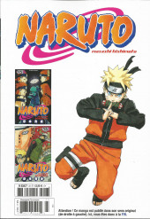 Verso de Naruto (Hachette) -23- L'intégrale - Tome 23