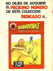 Verso de Supercomics (Garbo - 1976) -4- Jorge y Fernando : Moneda falsa/El mono ladrón/La pantera negra/Rango