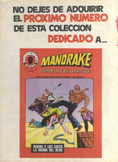 Verso de Supercomics (Garbo - 1976) -7- Jorge y Fernando : La princessa del lago Wamba/Reclamados por la ley